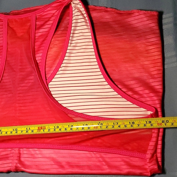 NWOT Lucky In Love Pink Palmtree Tank - Size 12 - Picture 10 of 12